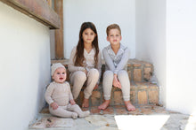 Load image into Gallery viewer, Ribbed Grandpa Footie-Beige