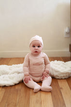 Load image into Gallery viewer, Teddy Pocket Footie- Pink