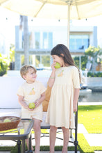 Load image into Gallery viewer, Pear Graphic 3/4 Sleeve Dress