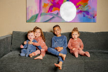 Load image into Gallery viewer, Stay Cozy Footie- Rose