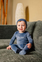 Load image into Gallery viewer, Stay Cozy Footie- Royal Blue