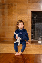 Load image into Gallery viewer, Velour Bunny Set- Blue