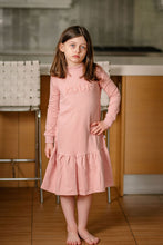 Load image into Gallery viewer, Pouf Sweater Dress- Pink