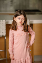 Load image into Gallery viewer, Pouf Sweater Dress- Pink