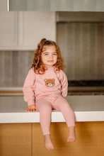 Load image into Gallery viewer, Bear Sweatsuit- Pink