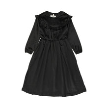 Load image into Gallery viewer, Velour Ruffle Maxi- Black