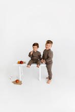 Load image into Gallery viewer, Henley Sweatsuit- Olive