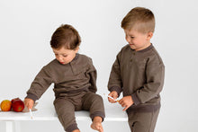 Load image into Gallery viewer, Henley Sweatsuit- Olive