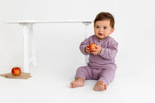 Load image into Gallery viewer, Henley Sweatsuit- Lavendar