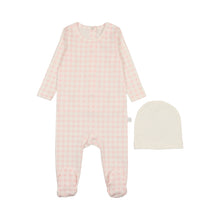 Load image into Gallery viewer, Grid Footie- Pink