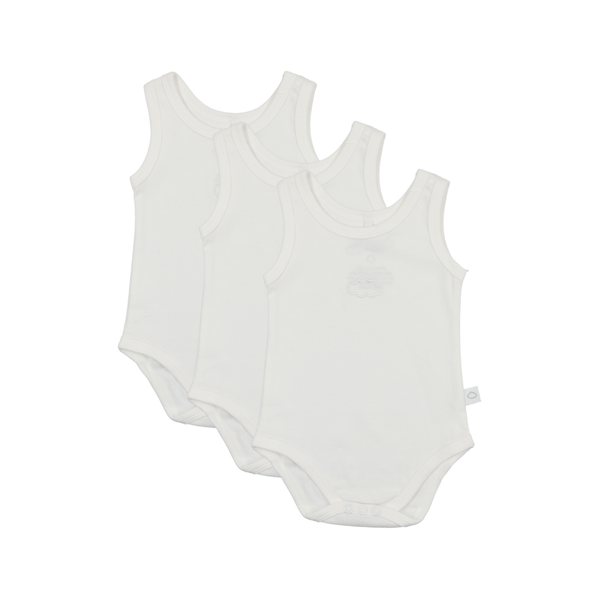 Baby Boy Undershirts3 pack Pouf