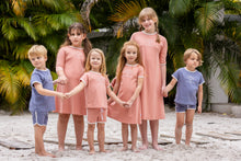 Load image into Gallery viewer, Pickleball 3/4 Sleeve Dress- Pink