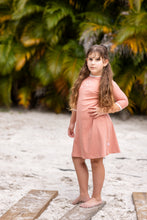 Load image into Gallery viewer, Pickleball 3/4 Sleeve Dress- Pink