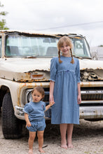 Load image into Gallery viewer, Denim 3/4 Sleeve Dress