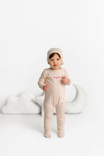 Load image into Gallery viewer, Pouf Baby Footie- Pink