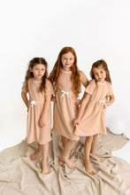 Load image into Gallery viewer, Terry 3/4 Sleeve Dress- Blush