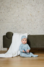 Load image into Gallery viewer, Toile Footie-Blue