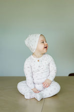 Load image into Gallery viewer, Breakfast Print Footie-Blush