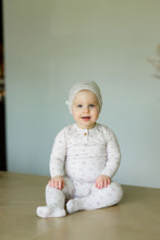 Load image into Gallery viewer, Breakfast Print Footie-Blush