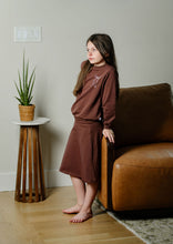 Load image into Gallery viewer, Bow Skirt Set-Rosy Brown
