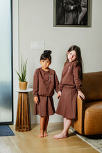 Load image into Gallery viewer, Bow Skirt Set-Rosy Brown