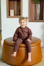 Load image into Gallery viewer, Bow Sweatsuit-Rosy Brown
