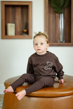 Load image into Gallery viewer, Bear Sweatsuit-Brown