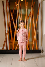 Load image into Gallery viewer, Velour PJ- Dusty Pink