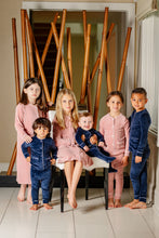 Load image into Gallery viewer, Velour PJ- Navy