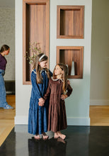 Load image into Gallery viewer, Velour Maxi Robe-Brown