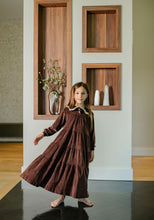 Load image into Gallery viewer, Velour Maxi Robe-Brown
