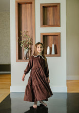 Load image into Gallery viewer, Velour Maxi Robe-Brown