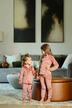 Load image into Gallery viewer, Velour Grandpa PJ-Pink