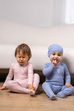 Load image into Gallery viewer, Hot Air Balloon Graphic Footie- Blue