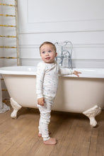 Load image into Gallery viewer, Hot Air Balloon Printed PJ- White/Blue