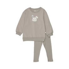 Load image into Gallery viewer, Bunny Sherpa Set- Grey