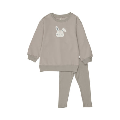 Bunny Sherpa Set- Grey