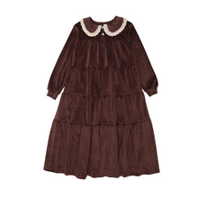 Load image into Gallery viewer, Velour Maxi Robe-Brown