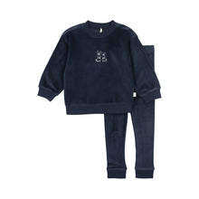 Load image into Gallery viewer, Velour Bunny Set- Blue