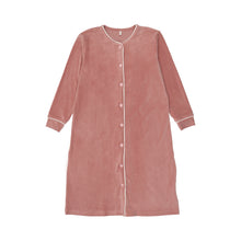 Load image into Gallery viewer, Velour Nightgown- Dusty Pink