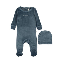 Load image into Gallery viewer, Stay Cozy Footie- Royal Blue
