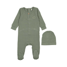 Load image into Gallery viewer, Henley Footie- Sage