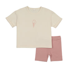 Load image into Gallery viewer, Oversized Tee Set- Pink