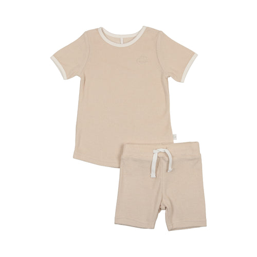 Terry Set- Taupe