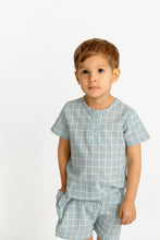 Load image into Gallery viewer, Gingham Set- Blue