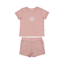 Load image into Gallery viewer, Nautical Graphic Shorts Set- Pink