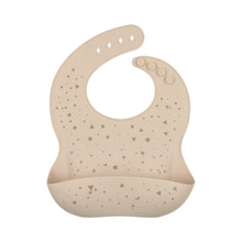 Load image into Gallery viewer, Silicone Bib-Geometric/Oat
