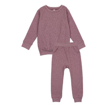 Load image into Gallery viewer, Dot Print Sweatsuit- Lavender