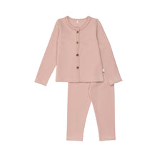 Load image into Gallery viewer, Button Down Set- Pink