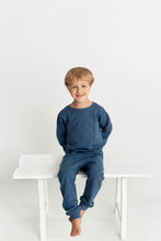 Load image into Gallery viewer, Dot Print Sweatsuit- Blue